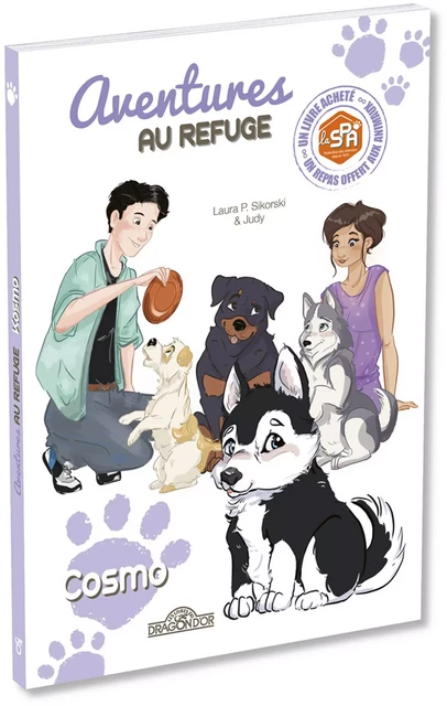 S.P.A. – Aventures au refuge – Cosmo – Lecture enfant chiot adoption animal – Dès 7 ans - Laura P. Sikorski,  Spa - edi8