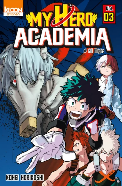 My Hero Academia T03 - Kohei Horikoshi - AC média