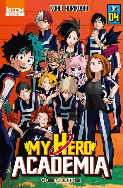 My Hero Academia T04 - Kohei Horikoshi - AC média