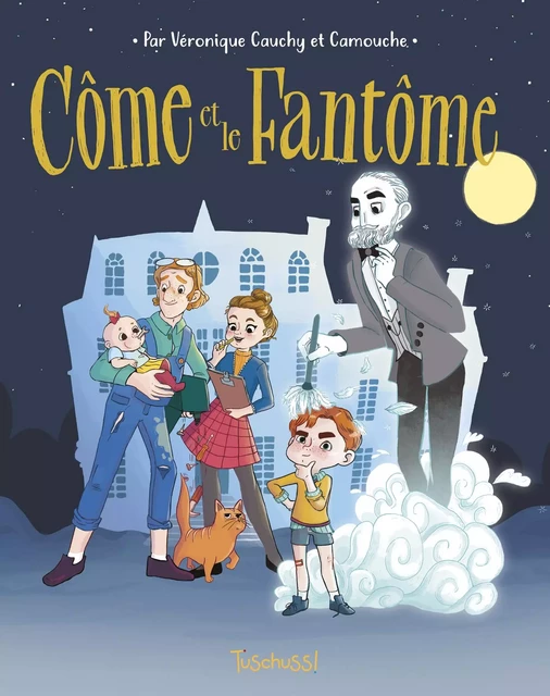 Côme et le fantôme - Lecture BD jeunesse humour fantastique - Dès 7 ans - Veronique Cauchy - edi8