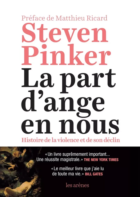 La Part d'ange en nous - Steven Pinker - Groupe Margot