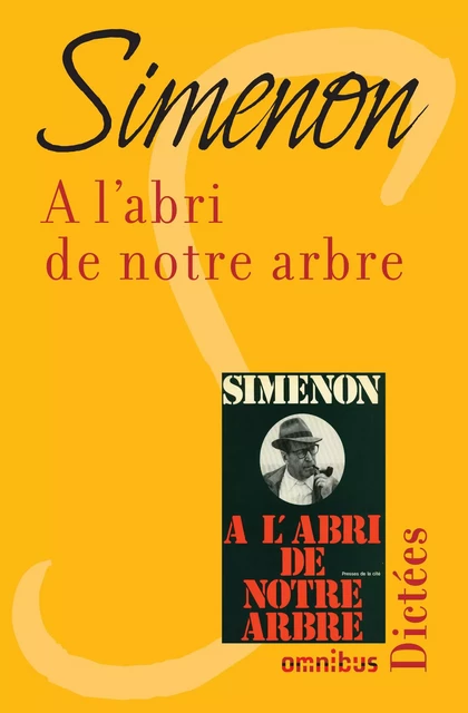 A l'abri de notre arbre - Georges Simenon - Place des éditeurs