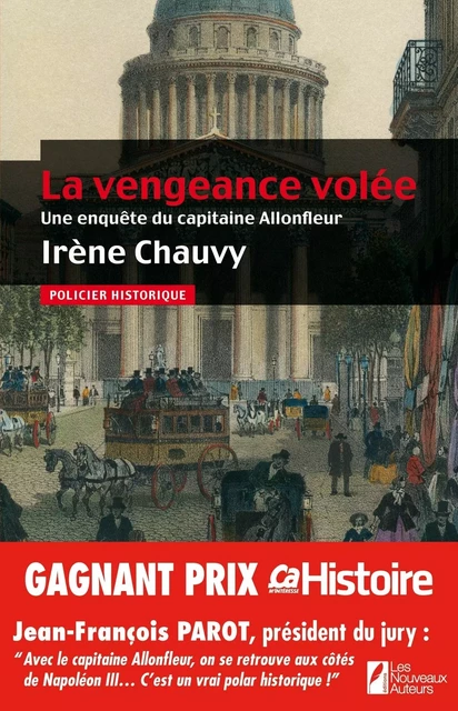 La vengeance volée - Irène Chauvy - Editions Prisma