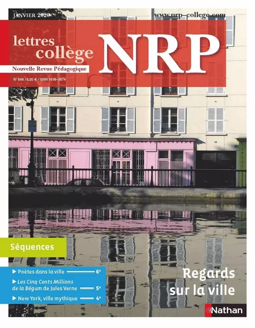 Séquence pédagogique " Regards sur la ville" - NRP Collège - 6e, 5e, 4e, 3e (Format PDF) -  - Nathan