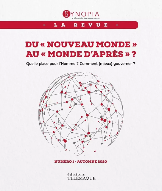 Revue Synopia - numéro 1 Du "nouveau monde" au "monde d'après" ? -  Collectif - Telemaque