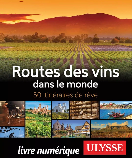 Routes des vins dans le monde - 50 itinéraires de rêve -  Collectif - Ulysse