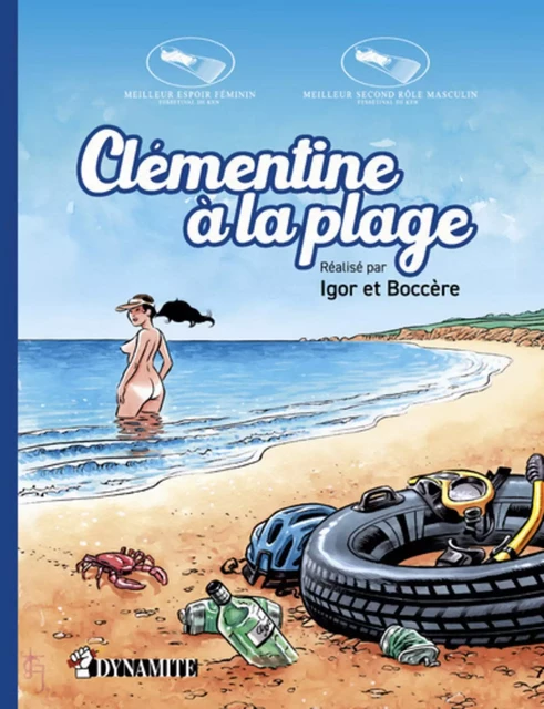 Clémentine à la plage - Olaf Boccère - Groupe CB