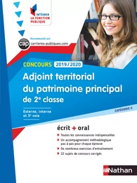 Concours Adjoint territorial du patrimoine de 2ème classe - Ecrit + Oral - Catégorie C - Concours 2019-2020