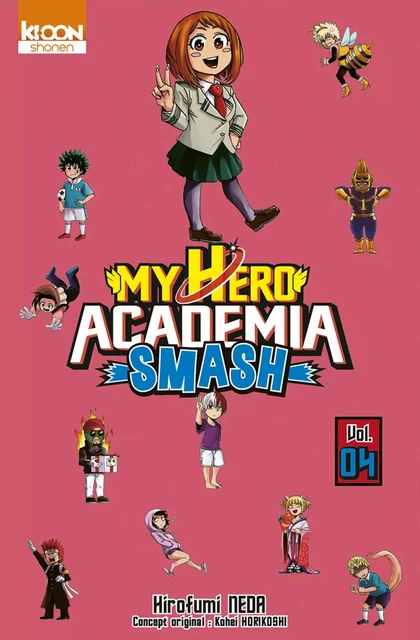 My Hero Academia Smash T04 - Kohei Horikoshi, Hirofumi Neda - AC média