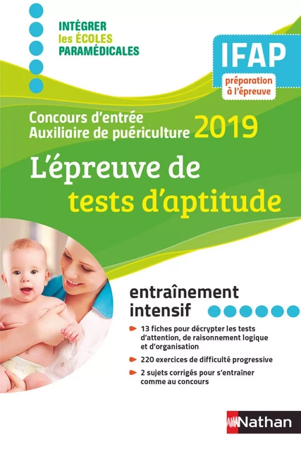 Le tout-en-un des tests d'aptitude (tests, méthodes, entraînements, sujets) - Concours AP - Élisabeth Simonin - Nathan