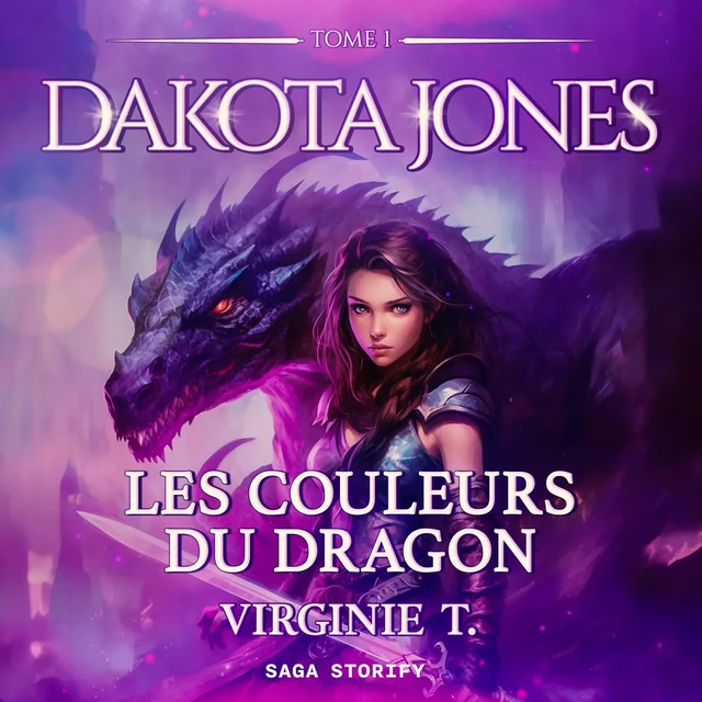 Dakota Jones Tome 1 : Les Couleurs du dragon - Virginie T. - Saga Egmont French