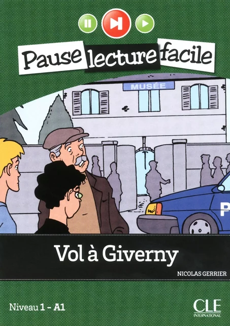 Vol à Giverny - Niveau 1 (A1) - Pause lecture facile - Ebook - Nicolas Gerrier - Nathan