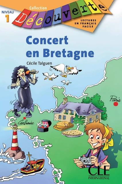 Concert en Bretagne - Niveau 1 - Lecture Découverte - Ebook - Cécile Nicolas-Talguen, Cécile Talguen - Nathan