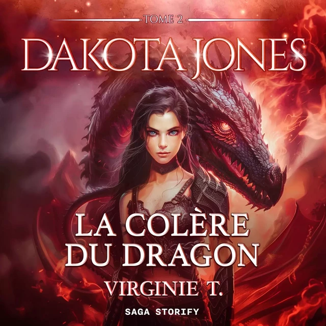 Dakota Jones Tome 2 : La Colère du dragon - Virginie T. - Saga Egmont French