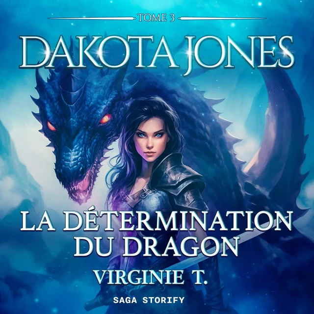 Dakota Jones Tome 3 : La Détermination du dragon - Virginie T. - Saga Egmont French