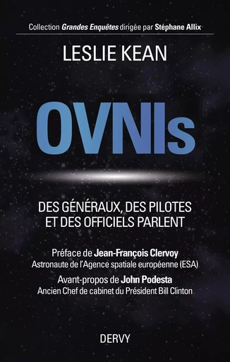 Ovnis - Des généraux, des pilotes et des officiels parlent - Leslie Kean - Dervy