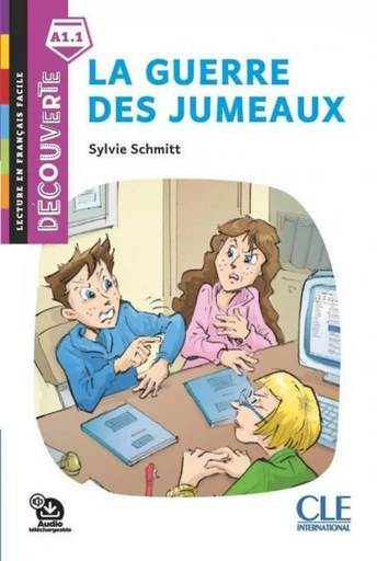 La guerre des jumeaux - Niveau A1.1 - Lecture Découverte - Ebook - Sylvie Schmitt - Nathan