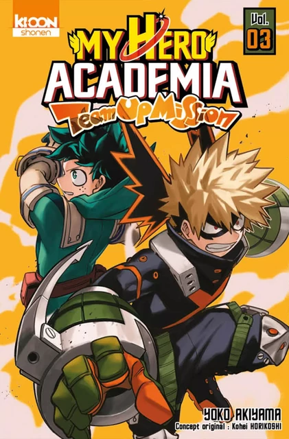 My Hero Academia Team-up Mission T03 - Kohei Horikoshi, Yoko Akiyama - AC média