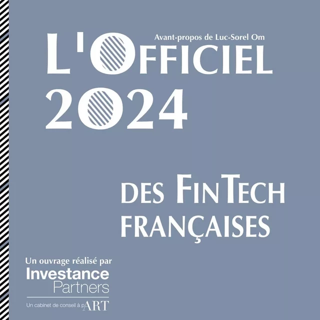 L'officiel 2024 des FinTech françaises - Investance Partners - Publishroom