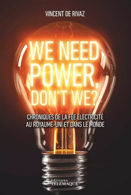 We need power, don't we ? - Vincent de Rivaz - Telemaque