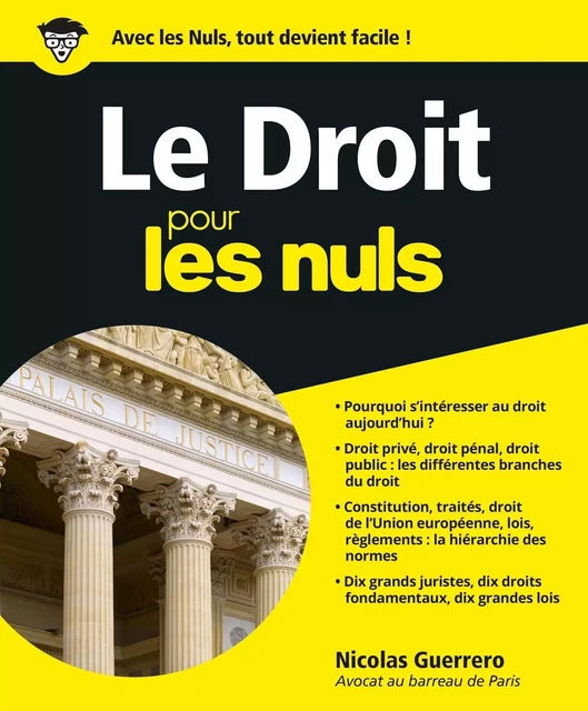 Le Droit pour les Nuls - Nicolas Guerrero - edi8