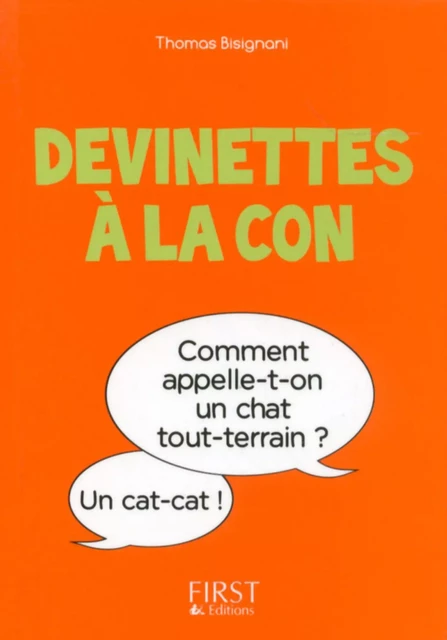 Petit Livre de - Devinettes à la con - Thomas Bisignani - edi8