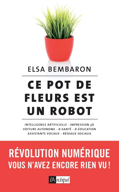 Ce pot de fleurs est un robot - Elsa Bembaron - L'Archipel