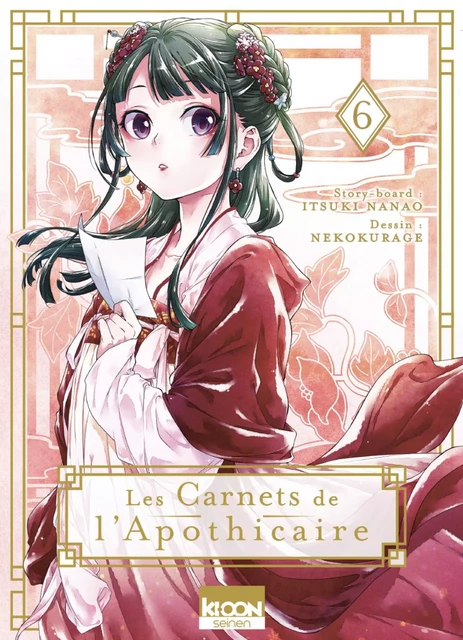 Les Carnets de l'apothicaire T06 - Itsuki Nanao - AC média