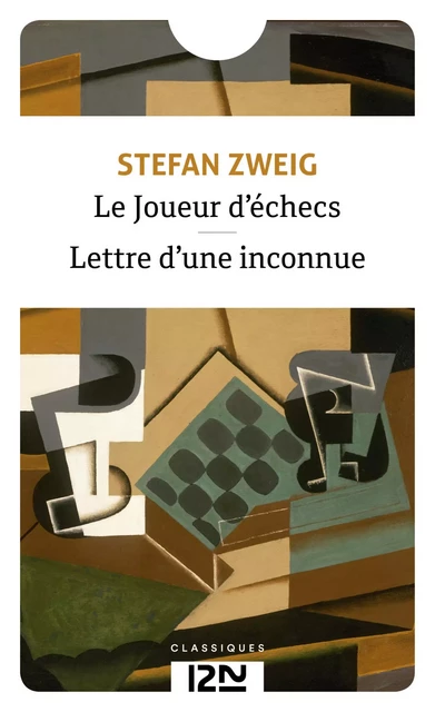 Lettre d'une inconnue suivie de Le joueur d'échecs - Stefan Zweig - Univers Poche