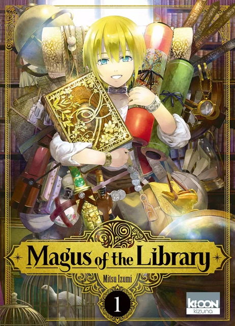 Magus of the Library T01 - Mitsu Izumi - AC média