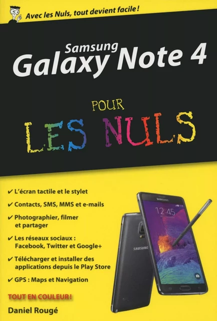 Samsung Galaxy Note 4 pour les Nuls version poche - Daniel Rougé - edi8