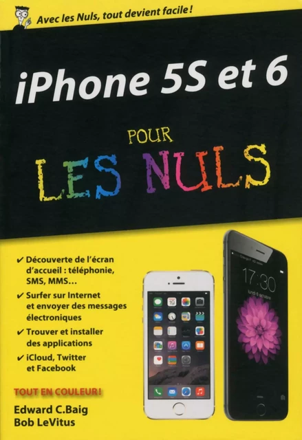 iPhone 5S et 6 pour les Nuls version poche - Edward C. BAIG, Bob LEVITUS - edi8