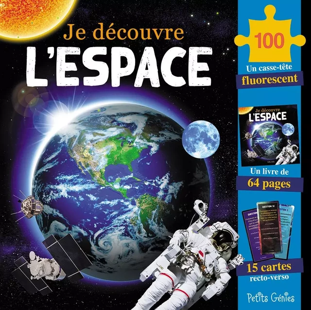 L'espace - Je découvre - Marie-Ève Côté - Petits Génies