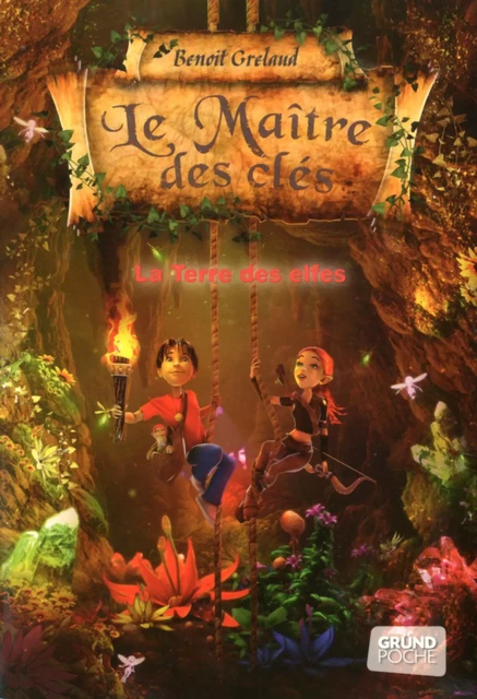 Le Maître des clés, tome 4 - La Terre des Elfes - Benoît Grelaud - edi8