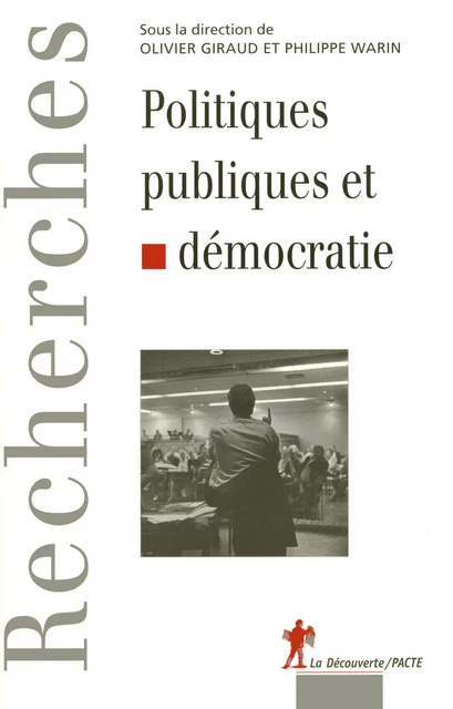 Politiques publiques et démocratie -  - La Découverte