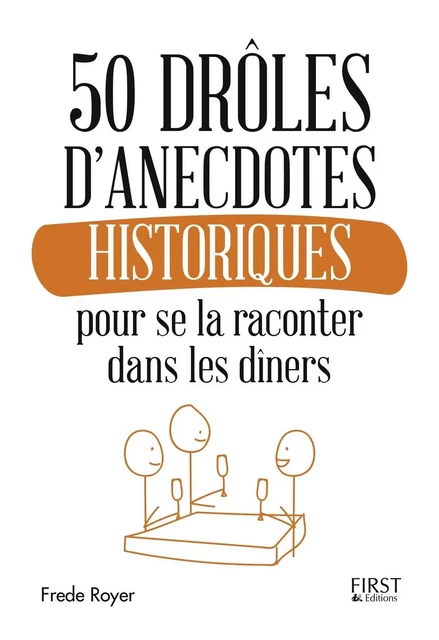 50 drôles d'anecdotes historiques pour se la raconter dans les dîners - Frede ROYER - edi8