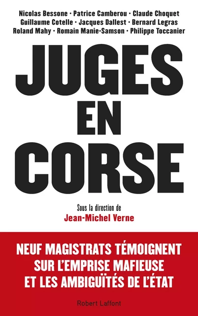 Juges en Corse -  Collectif - Groupe Robert Laffont