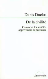 De la civilité