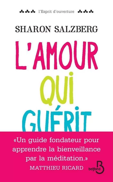 L'amour qui guérit - Sharon Salzberg - Place des éditeurs