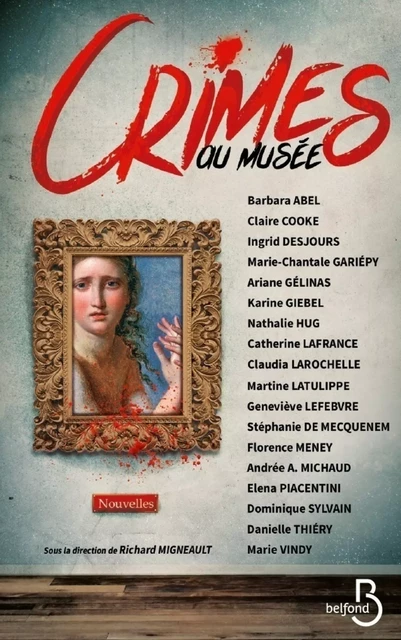 Crimes au musée - Karine Giebel, Barbara Abel, Nathalie Hug, Ingrid Desjours - Place des éditeurs