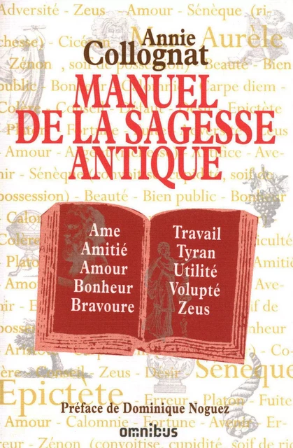 La Sagesse antique - Annie Collognat - Place des éditeurs