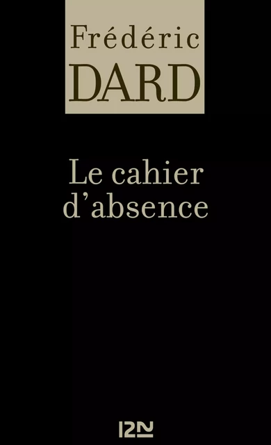 Le cahier d'absence - Frédéric Dard - Univers Poche