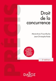 Droit de la concurrence 2ed - Précis