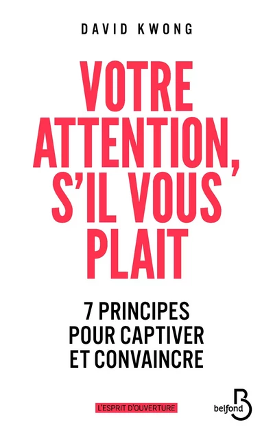 Votre attention, s'il vous plaît ! - David Kwong - Place des éditeurs