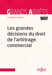 Les grandes décisions de la jurisprudence française