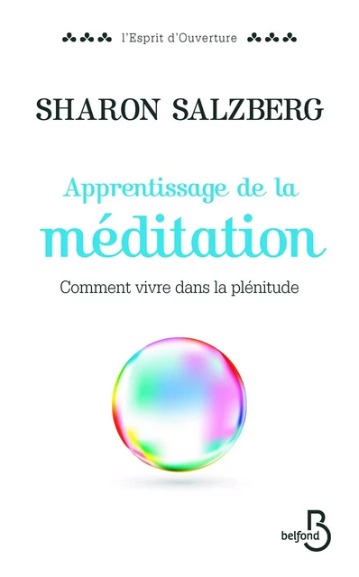 Apprentissage de la méditation - Sharon Salzberg - Place des éditeurs