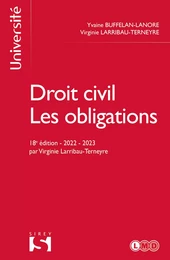 Droit civil Les obligations 18ed