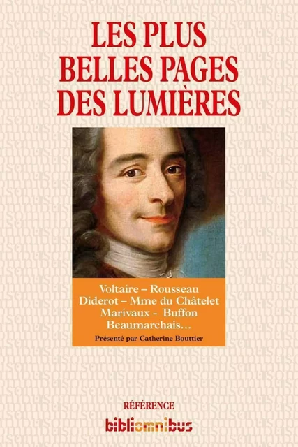 Les plus belles pages des Lumières - Catherine Bouttier - Place des éditeurs