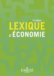 Lexique d'économie. 15e éd.