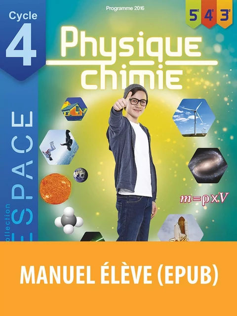 ESPACE - Physique-Chimie Cycle 4 -  Collectif - Bordas